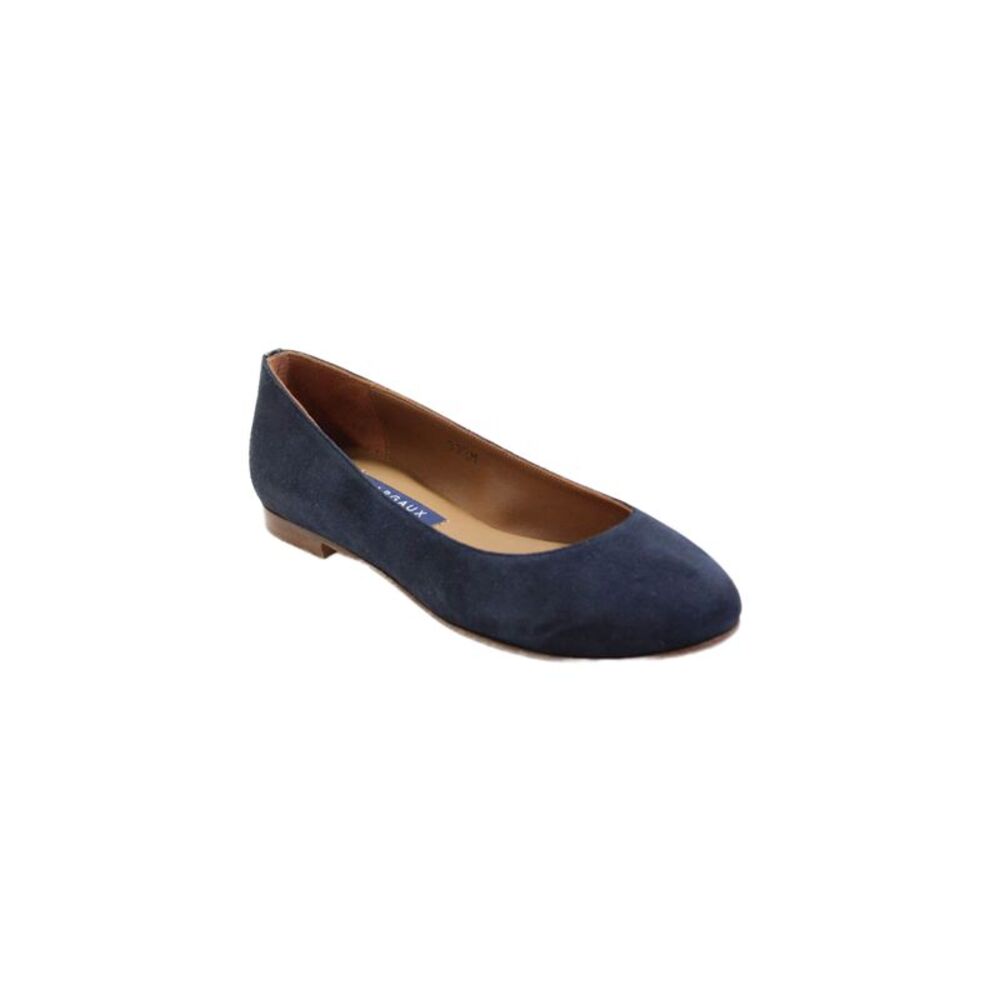 Margaux Womens Suede The Classic Ballet Flats Midnight Blue Size 33.5 3.5 Medium